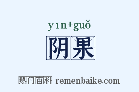 阴果是什么意思的图片